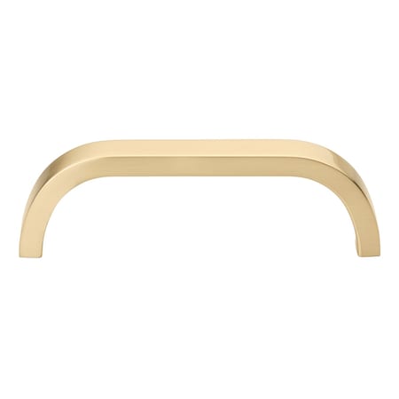 Gliderite Hardware 3-3/4 in. Center to Center Curved Bar Pull Champagne Gold, 10PK 4843-96-CHPG-10